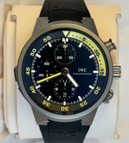 FS: IWC Aquatimer IW372304 Split Minute Chronograph Titaniu…