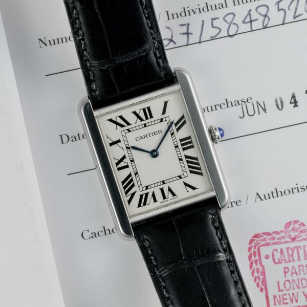 FS: Cartier Tank Solo Quratz Ref 2715, Full Set