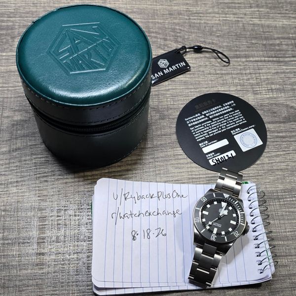 [WTS][US] San Martin SN0121 Titanium Pelagomage