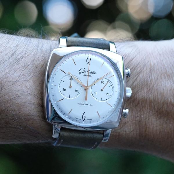 [WTS] CRAZY COOL Glashutte Original Senator Sixties Square …