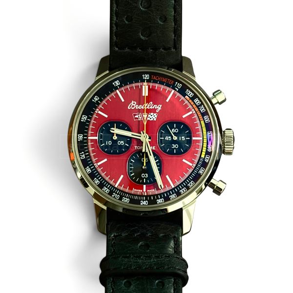 [FS] Breitling Top Time Chevrolet Corvette Full Set Red 42M…