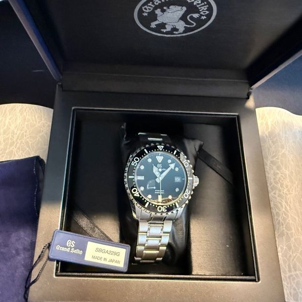 Grand Seiko SBGA229G aus 03/23 neuwertig