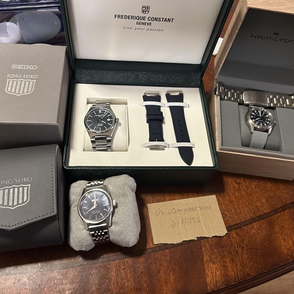 [WTS] King Seiko, Hamilton, Frederique Constant