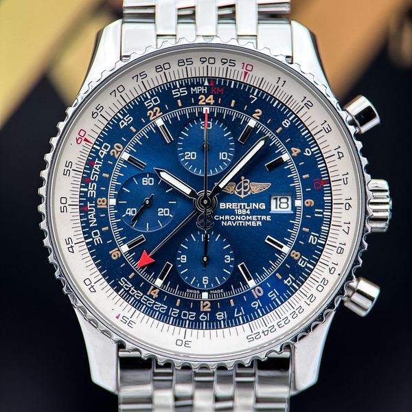 [WTS] Breitling Navitimer World GMT Chronograph | Ref. A243…
