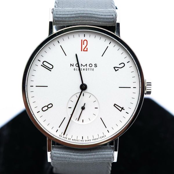 NOMOS Tangente 38mm "50 Years of Doctors Without Borders" L…