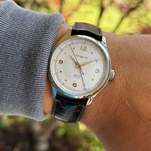 [WTS] MontBlanc Heritage 40 GMT, Box+ Papers $1,399