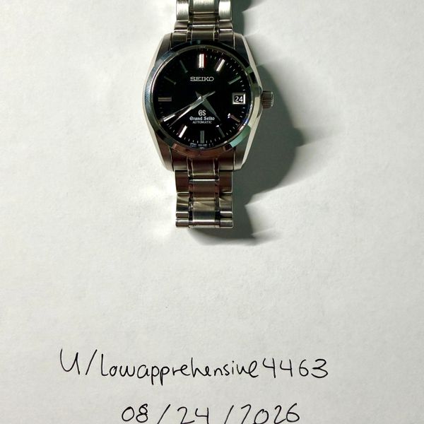 [WTS] Grand Seiko SBGR053 — 37mm 9S65, Black Dial, Full Kit…
