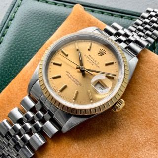 1989 Rolex Date Dial 15233 Jubilee Box + Birks Papers