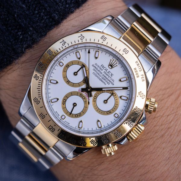 [WTS] 2010 Rolex Daytona Ref. 116523 | Two-Tone | White Dia…