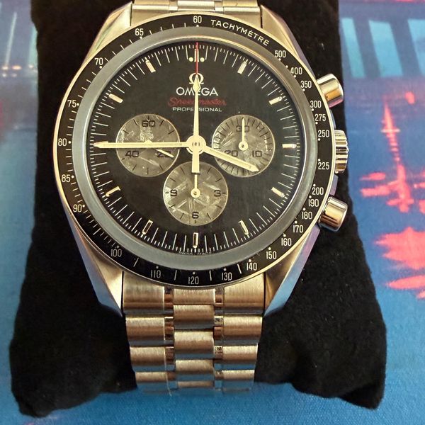 Omega Speedmaster Apollo Soyuz with Meteorite Dial