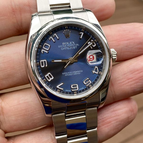 [WTS] Rolex Datejust. 116200. Blue Dial Concentric Dial. Ve…