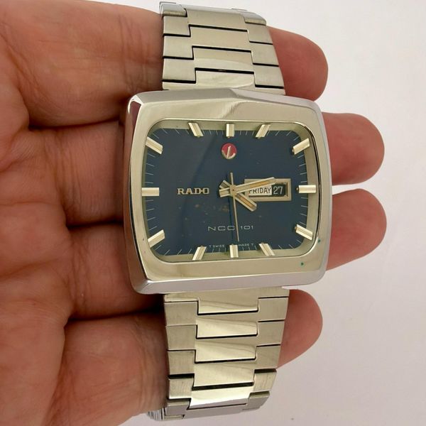 [WTS] Rado NCC 101 Automatic DAY/DATE TV Dial Stainless Ste…