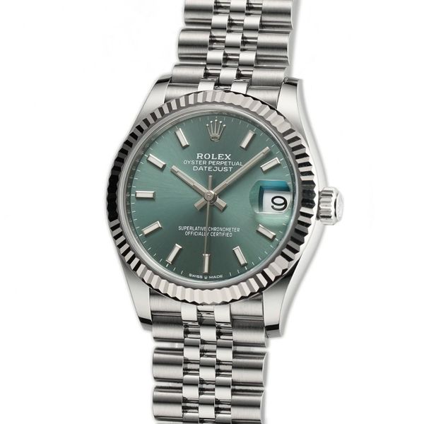 Rolex Datejust 31mm Steel Mint Green Dial Jubilee 278274 - …