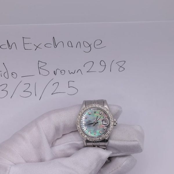 [WTS] Rolex Lady Datejust 69160 Diamond Bezel TAHITIAN MOP …