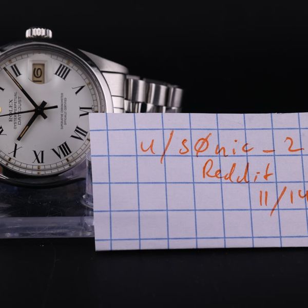 [WTS] 1982 ROLEX DateJust 16000