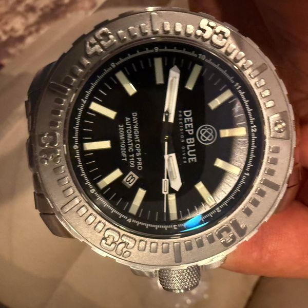 [WTS] Deep Blue Daynight Ops PRO Automatic T100 Diver – Ful…