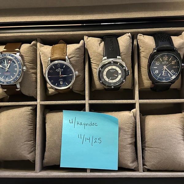 [WTS] Multiple Watches: Alpina, Glycine, Magrette, Marvin
