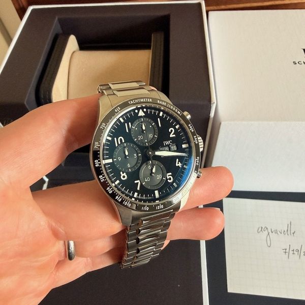 FS: IWC Pilot's Watch Performance Chronograph 41 AMG (IW388…