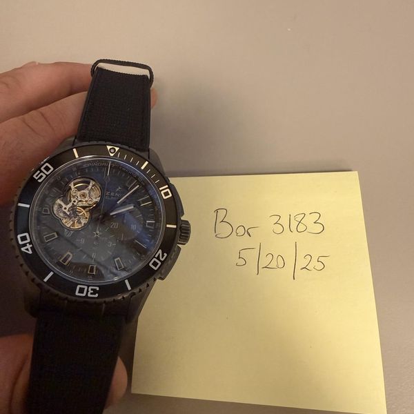 [WTS/WTT] Zenith El Primero Stratos Spindrift Carbon Fiber …
