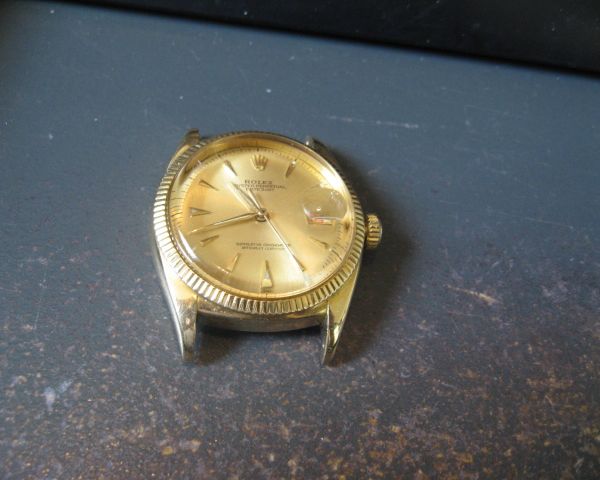 FS: ROLEX VINTAGE 18K Gold Datejust 6305