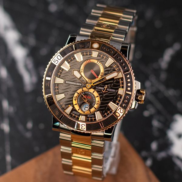 [WTS/WTT] Ulysse Nardin Maxi Marine Diver Titanium+Rose Gol…