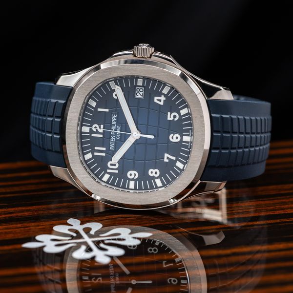 [WTS/WTT] Patek Philippe Aquanaut in White Gold, blue dial …