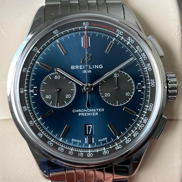 [WTS][US] Breitling Premier B01 Chronograph 42 - 42mm - Blu…