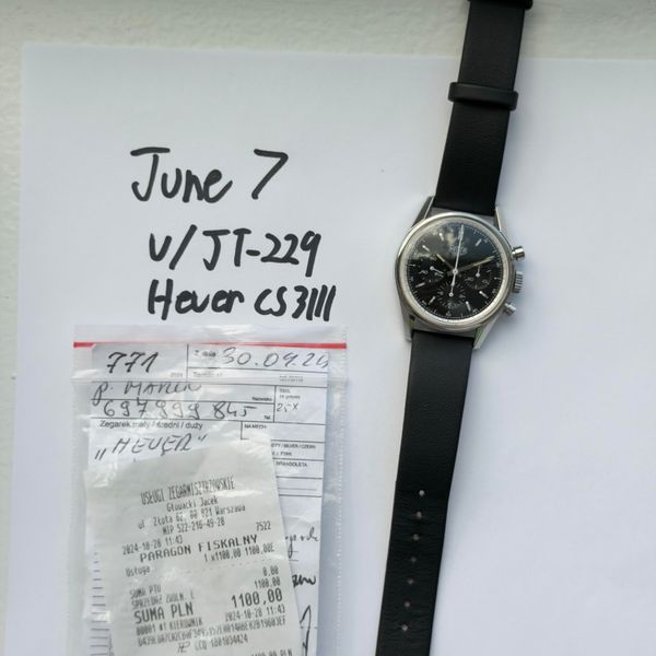 [WTS] Heuer Carrera CS3111