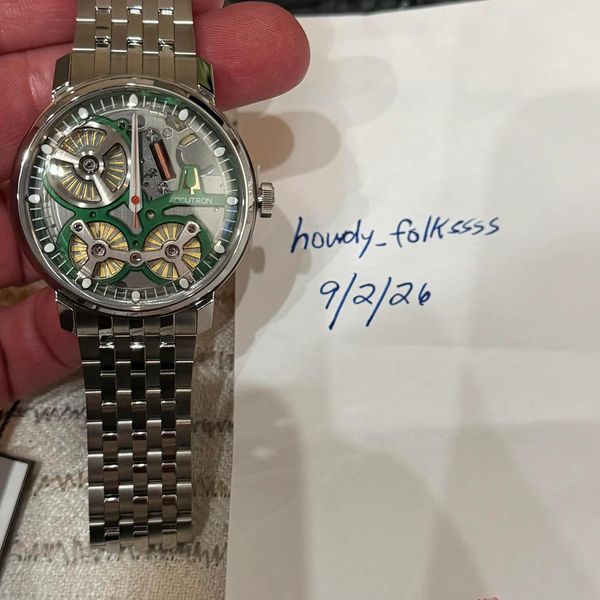 [WTS] Accutron Spaceview 2020 2ES6A006 Electrostatic - Stee…
