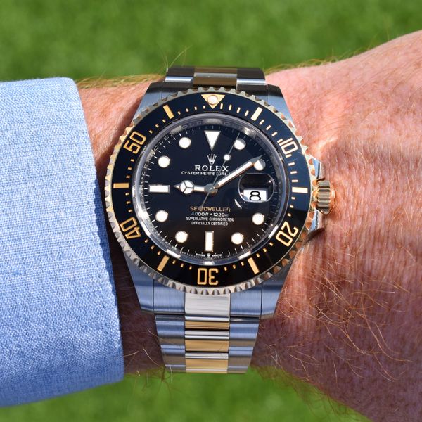 [WTS] Rolex Sea-Dweller 43 18K Yellow Gold & Steel Black Di…