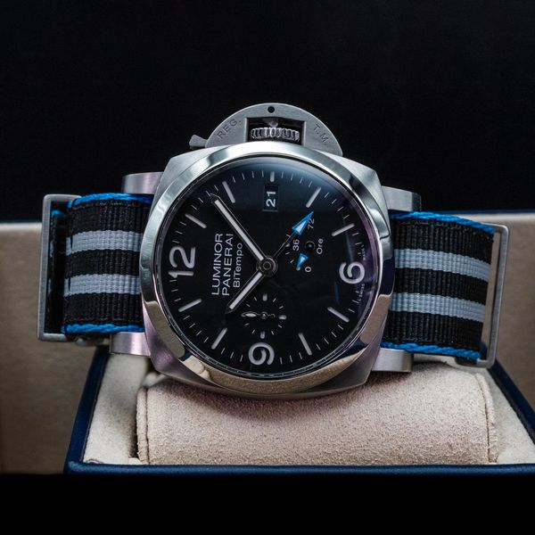 [WTS] Panerai Luminor BiTempo PAM01360 44mm Steel Black Dia…