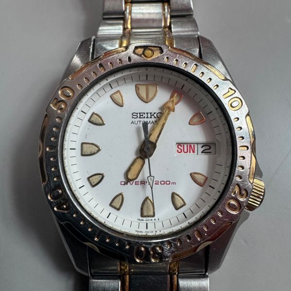[WTS] Seiko SKX006 38mm Two-Tone, Original Bracelet, Servic…
