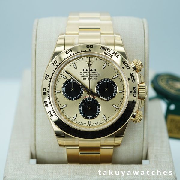 FSOT:BNIB Rolex 126508 DAYTONA 18K YELLOW GOLD PIKACHU DIAL…