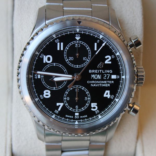 FS: Breitling Navitimer 8 Chronograph 43 A13314101B1A1 w/BO…