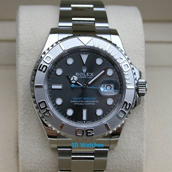 FS: Rolex 126622 Yachtmaster Watch Slate Dial Blue Hand