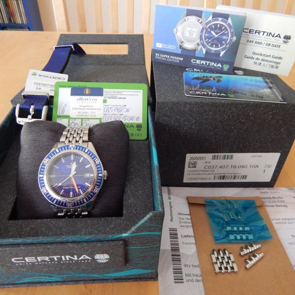 CERTINA DS Super PH500M Sea Turtle Conservancy am Zuludiver…