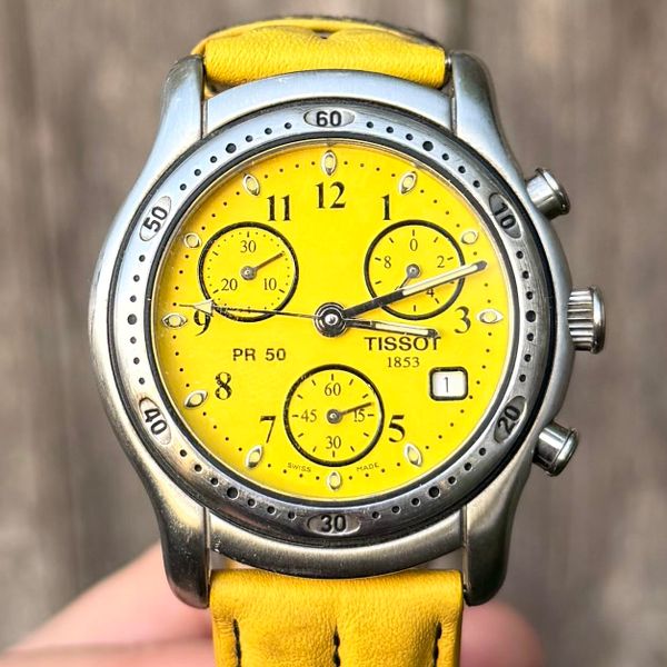 [WTS] Tissot PR50 Chronograph - Yellow....Lots of Yellow...…