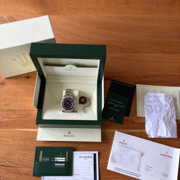 Rolex Deepsea 116660  LC100  Erstkaufrechnung  Rolex Servic…