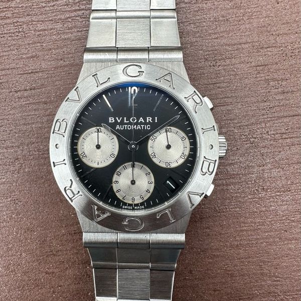 FS: Bvlgari Diagono Chronograph CH35S Black Dial Automatic