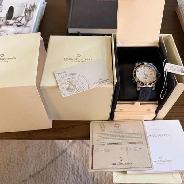 CARL F BUCHERER PATRAVI SCUBA-TEC- FULL KIT- BEST PRICE ON …