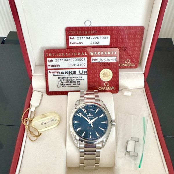 Omega Aqua Terra Day Date