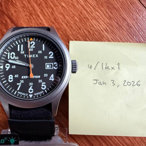 [WTS] Timex Men's Expedition Scout Black