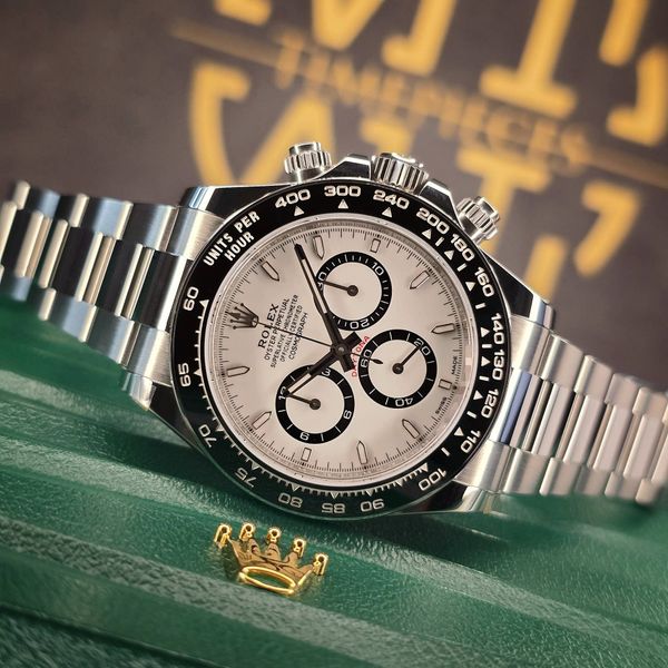 FSOT: ROLEX DAYTONA PANDA 40MM 126500LN WHITE DIAL CERAMIC …