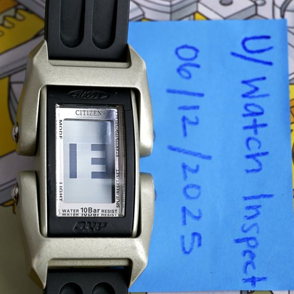 [WTS] Citizen Oxy Collectible Rare Men's Large 2000 Wrist W…