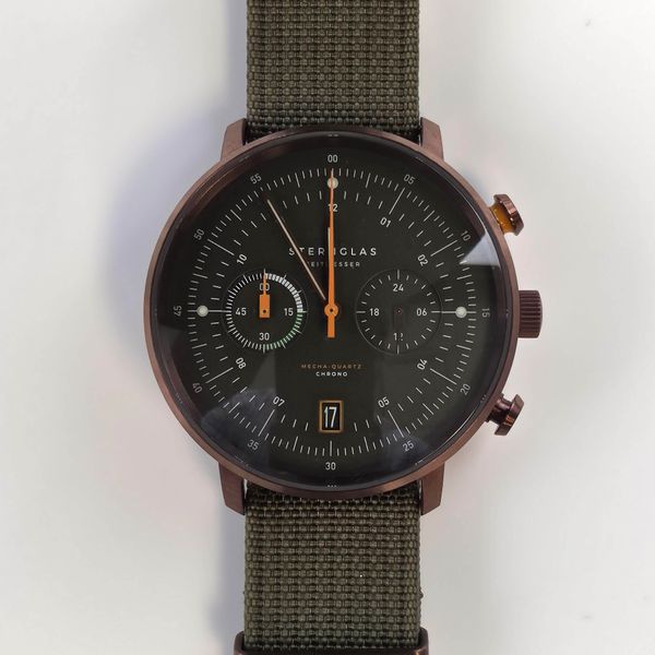 [WTS] Sternglas Hamburg Chrono, Dark Green + NATO + Bracelet