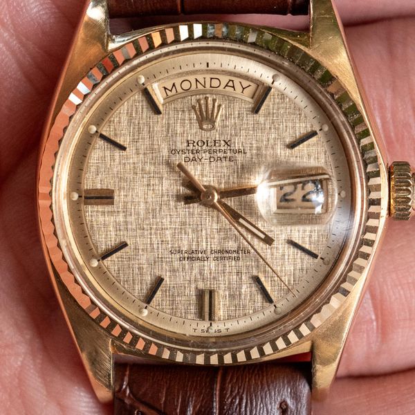 [WTS] 1970 Rolex Day-Date 1803 "Champagne Linen"