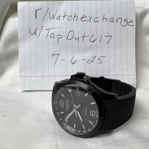 [WTS] Longines Conquest V.H.P. GMT Quartz L3.718.2.56.9 41m…