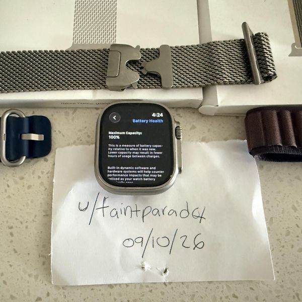 [WTS] Apple Watch Ultra 2 + bands