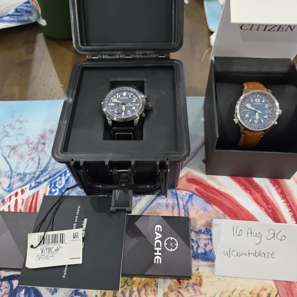 [WTS] Citizen Satellite Wave CC3067 and Promaster AT CB0241