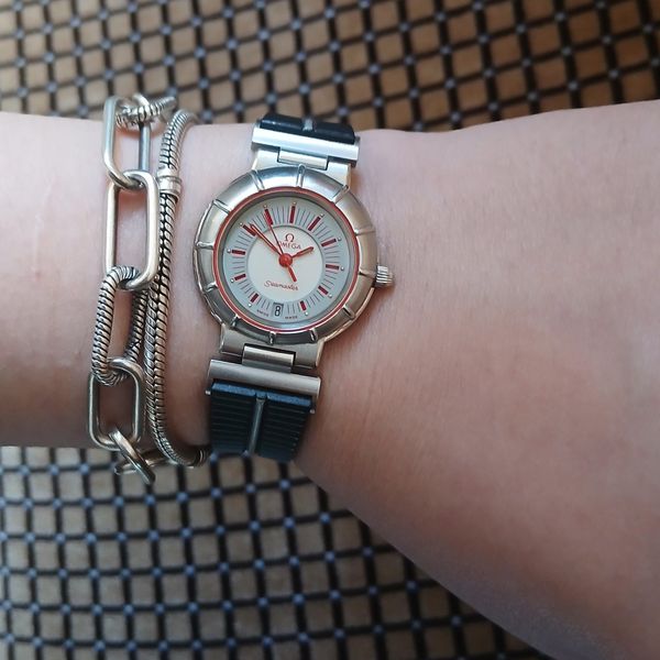 [WTS]  Omega Seamaster Dynamic Red 1426 Ladies Watch $290